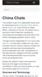 Mobile Screenshot of china-chats.net