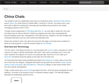 Tablet Screenshot of china-chats.net